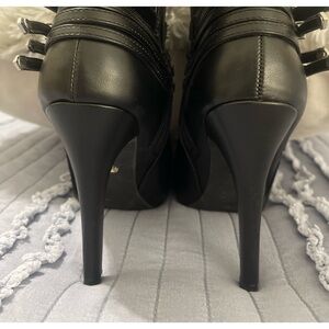 RR Black Leather Boots